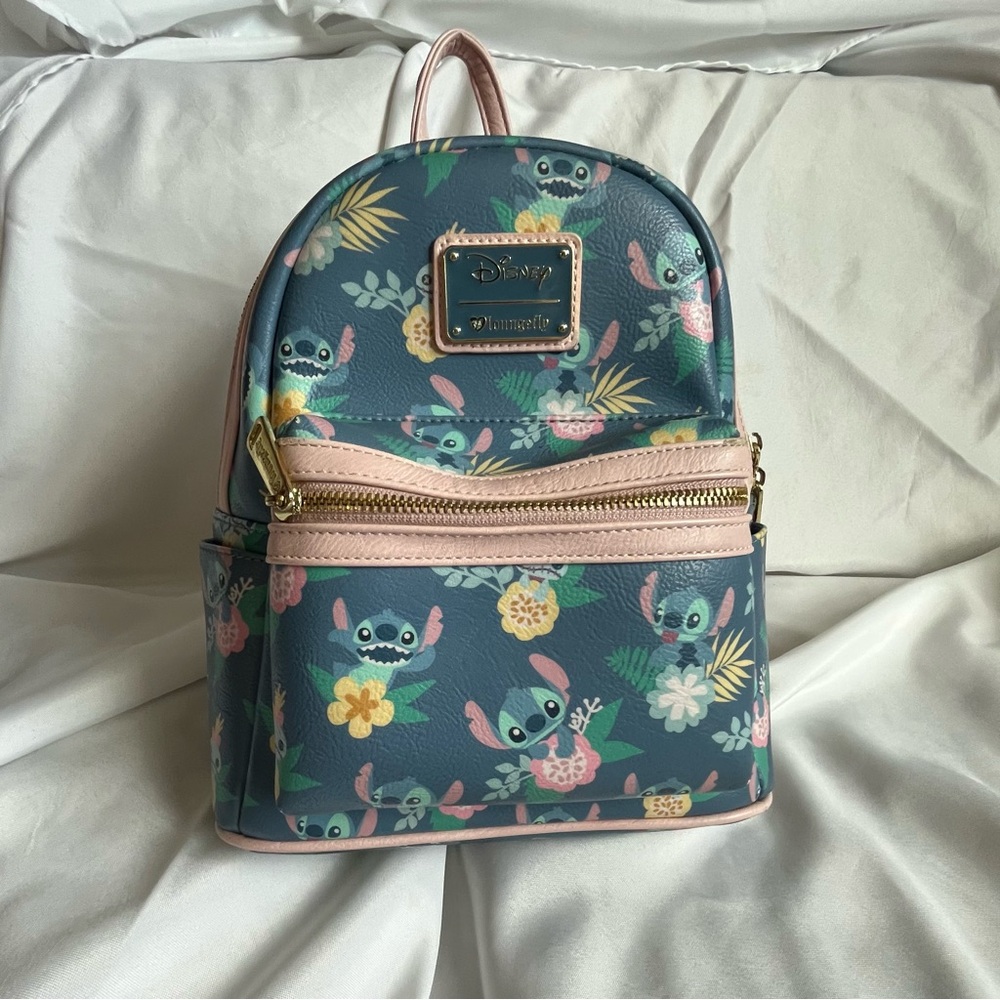 Loungefly Stitch and Scrump Mini Backpack Purse